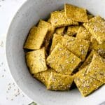 Glutensiz kraker tarifi